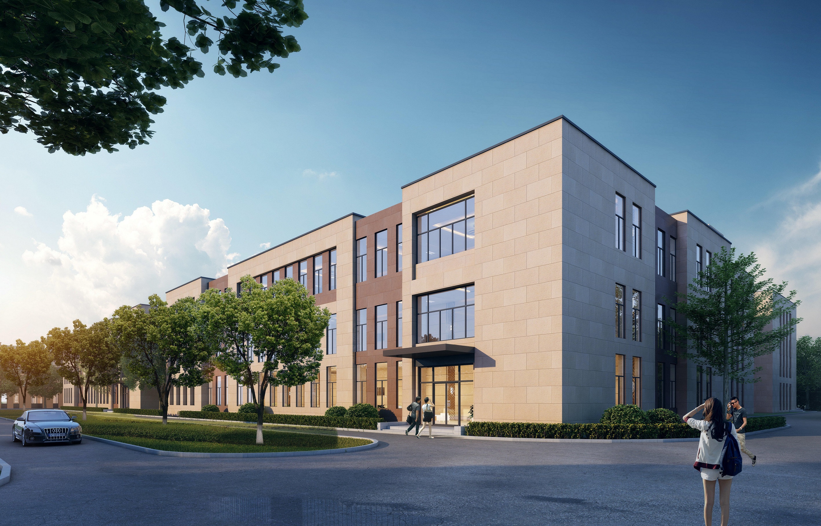 上海信息技術(shù)公司上海嘉定區(qū)廠(chǎng)房|辦公室裝修工程